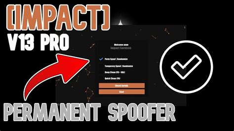 Impact Permanent Spoofer Hwid Unban Fix Youtube