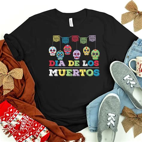 Day Of The Dead Ofrenda Dia De Los Muertos Sugar Skull Shirt Fantasywears