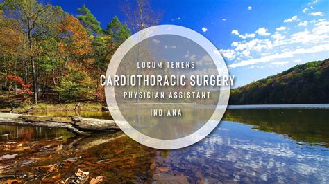 Locum Tenens Cardiothoracic Surgery Physician Assistant Youtube