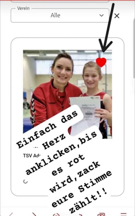 Janette Ist Unsere Vereinsheldin TSV Adendorf