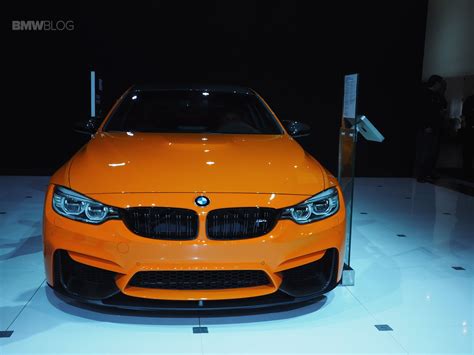 2014 La Auto Show Bmw M4 Coupe In Fire Orange Bmw M4 Bmw Bmw M4 Coupé