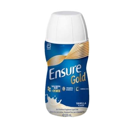 Ensure Gold HMB Vanilla Liquid Drink 220ml JAN 2023 Expiry Food And