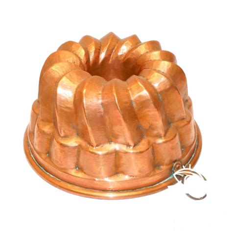 Ancien Moule Gateau Kouglof Cuivre Tam Deco Cuisine Collection