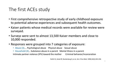 Ppt Adverse Childhood Experiences Aces Powerpoint Presentation