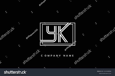 Yk Ky Alphabets Letters Logo Monogram Stock Vector Royalty Free