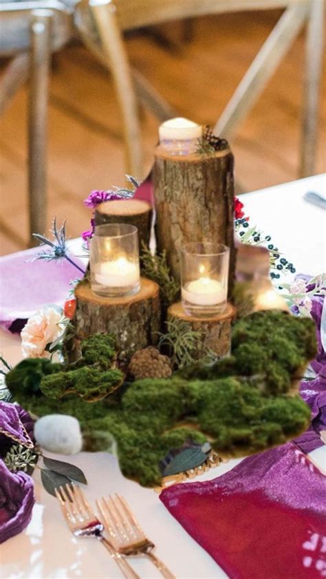 Enchanted Forest Centerpieces Enchanted Forest Quinceanera Theme