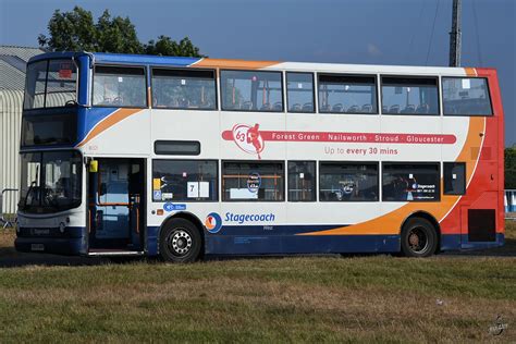 Ein Alexander ALX400 Volvo B7TL Im Juli 2018 In Fairford Bus Bild De