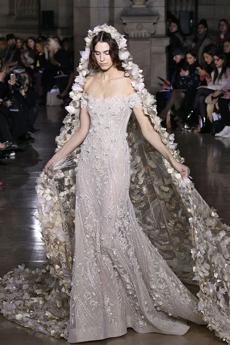 The Most Beautifully Ott Wedding Dresses From Paris Haute Couture