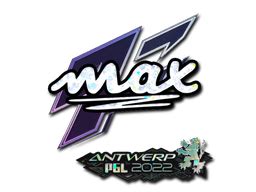 Sticker Max Gold Antwerp 2022 CSGOSKINS GG