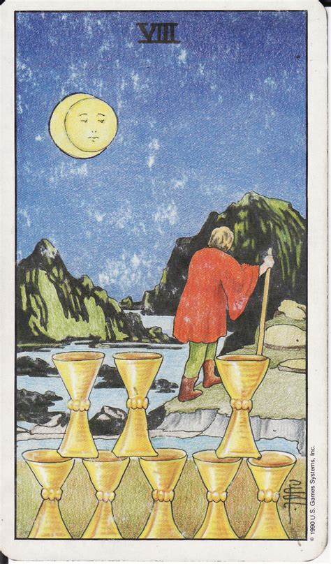 tarot  royal road    cups viii