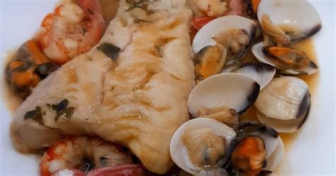 Merluza A La Marinera Con Mejillones 32 Recetas Caseras Cookpad