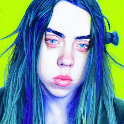 Billie Eilish Portrait By Ogata Gekko Stable Diffusion Openart