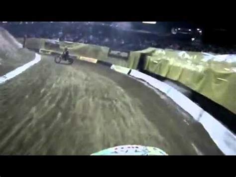 2014 Loveland Kicker Arenacross 105cc Open And Crazy Crash YouTube