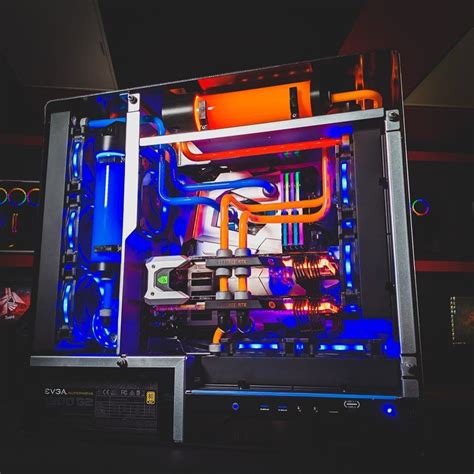 ‪check Out This Custom Clx Ra With A‬ Clx Temper Hardline Dual Loop Liquid Cooling Solution