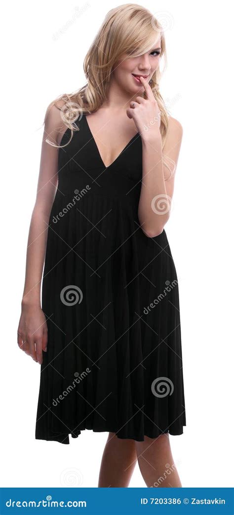 Playful Blonde Model Stock Photo Image Of Adult Looking