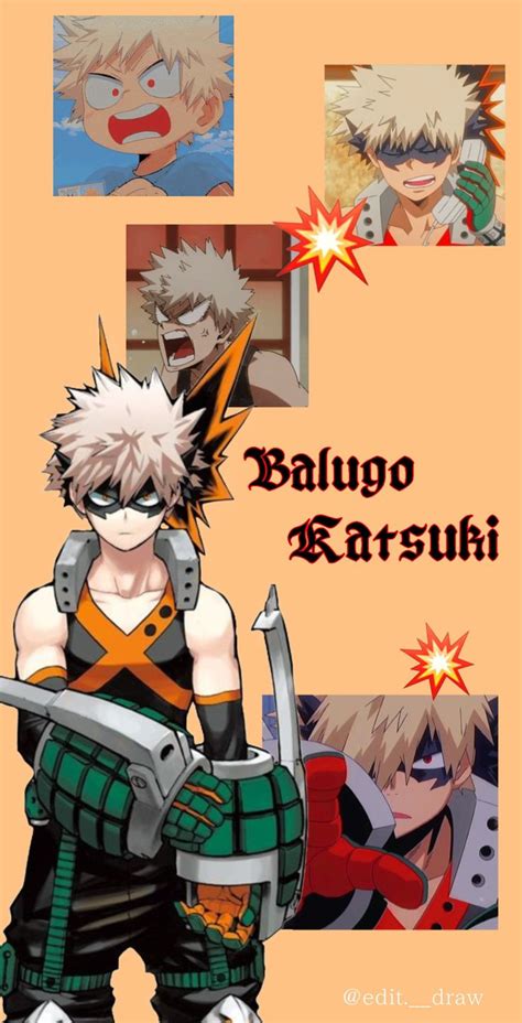 Bakugo Katsuki Wallpaper Fond D Ecran Dessin Dessin Fond Ecran