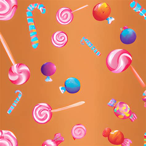 Candy Land Art Seamless Pattern Clip Art Backdrop 2 · Creative Fabrica