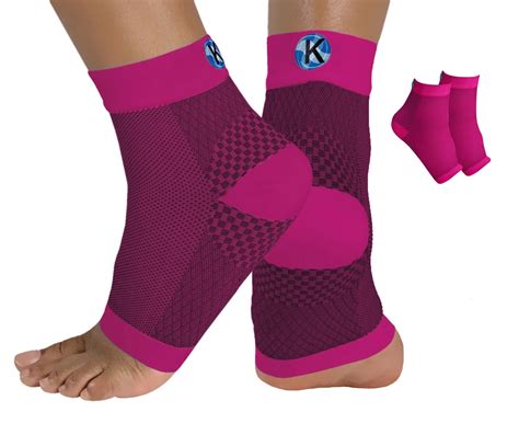 Kinship Comfort Brands Plantar Fasciitis Toeless Compression Socks For