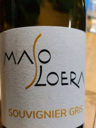 Maso Loera Souvignier Gris Vivino Us