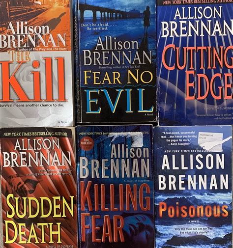 Allison Brennan Thriller Collection 6 Book Set: Allison Brennan, none: 0746278845973: Amazon.com ...