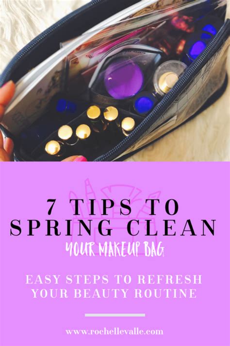 7 Tips To Spring Clean Your Beauty Routine — Rochelle Valle