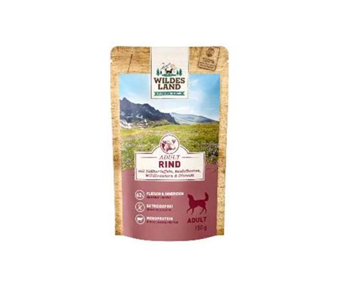 SACHET CHIEN WILDES LAND BOEUF L OS