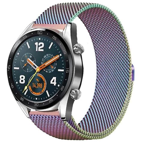 Milanese Rsf Steel Huawei Watch Gt Magic Ticwatch Pro Rainbow