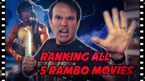 Ranking All 5 Rambo Movies Worst To Best Youtube