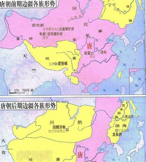 大唐的疆域图「历史人收藏必备」梦回唐朝盛世大唐疆域地图全图 史册号