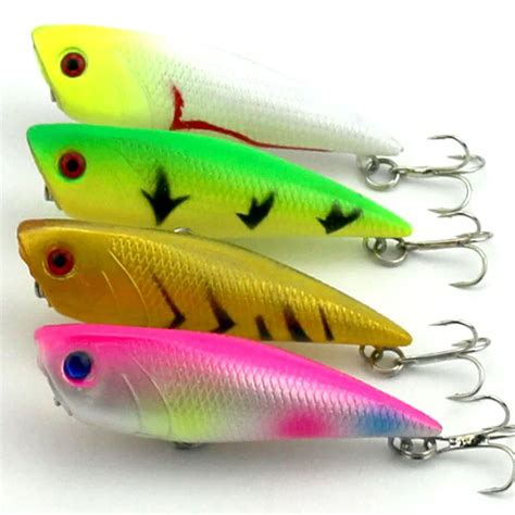 HENGJIA Top Water 12PCS 7 7G 7CM Hard Plastic Popper Fishing Lures