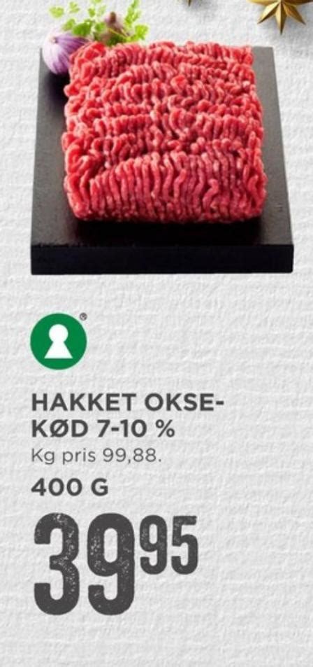 Hakket Oksek D Meny December Alle Tilbudsavis