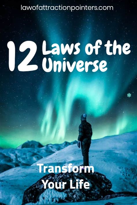 Laws Of The Universe Law Of Attraction Pointers