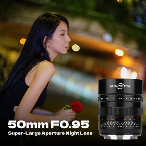 Brightin Star 50mm F0 95 Full Frame Large Aperture Manual Focus Mirror