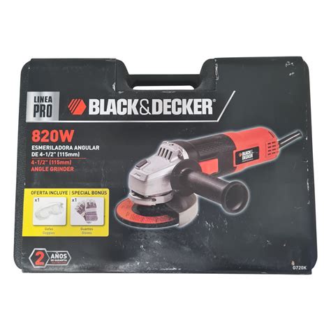 Esmeril Black Decker Modelo G720K Ferresoldadura