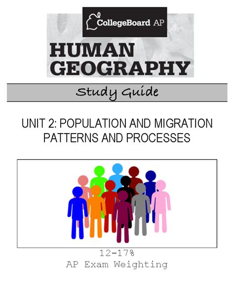 Study Guide Unit 2 Study Guide Unit 2 Population And Migration