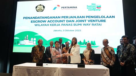 Pertamina Geothermal Energy Dan Chevron Tandatangani Perjanjian Wkp Way