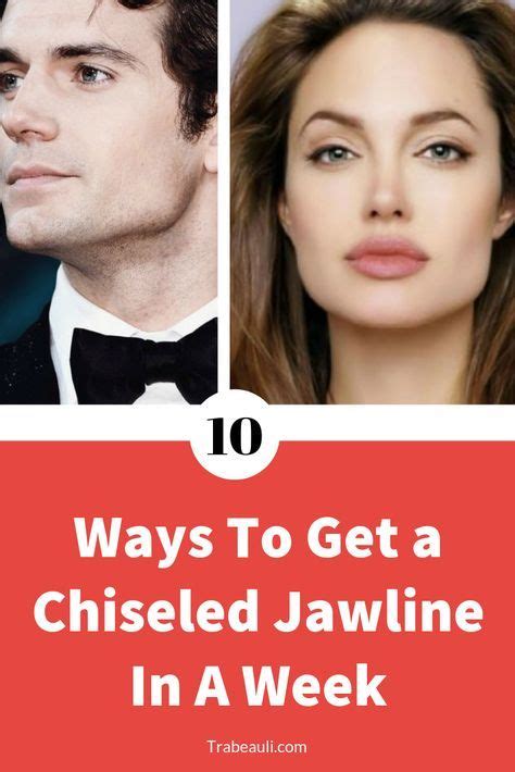 Cheekbones Exercise Jawline Men Breast Growth Tips Rid Of Double