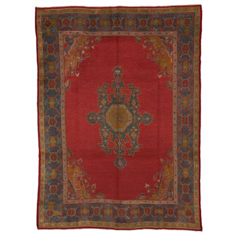 Tapis Turc Ancien D Oushak En Vente Sur 1stDibs