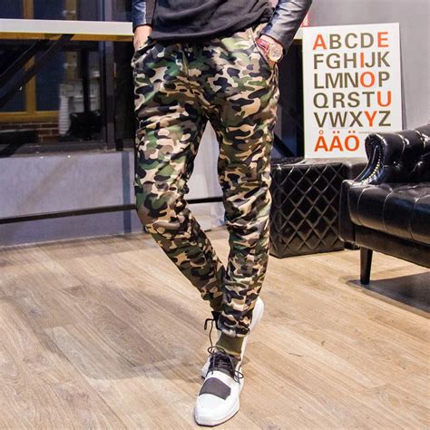 Free Shipping Mens Military Camouflage Jogging Dance Harem Sweat Pants Training Sport Camo