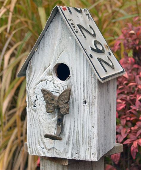 Rustic Birdhouse Primitive Birdhouse Recycled By Ruraloriginals 2800