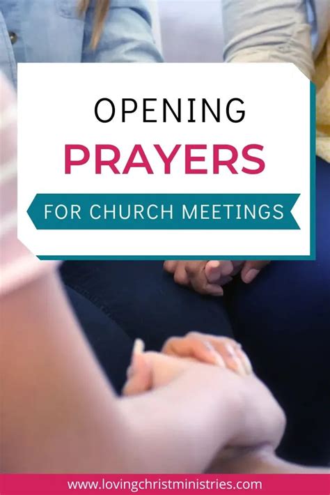 Powerful Opening Prayers For Church Meetings In Prayer For