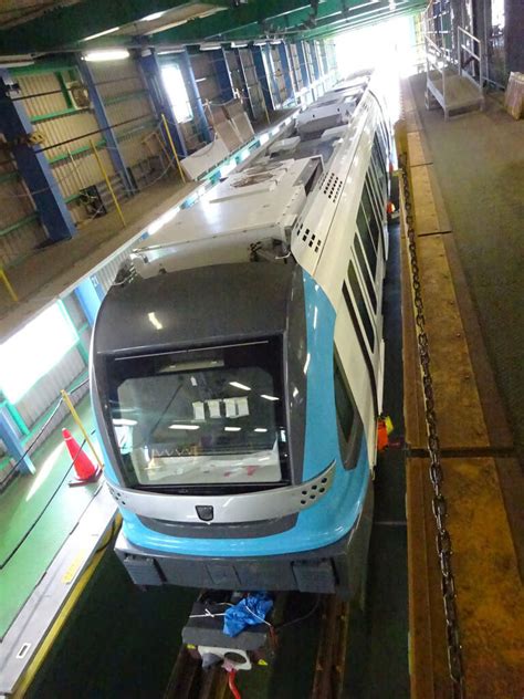 捷運三鶯線列車首亮相 車窗面積加大每車最多可載330人 生活 中央社 Cna