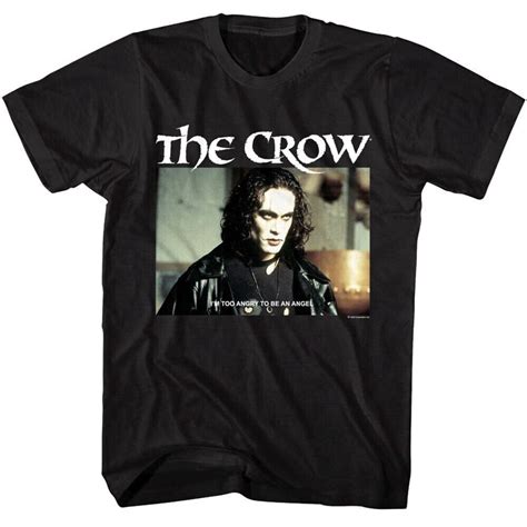 The Crow T Shirt Eric Draven Movie Scene Quote Graphic Tees Etsy