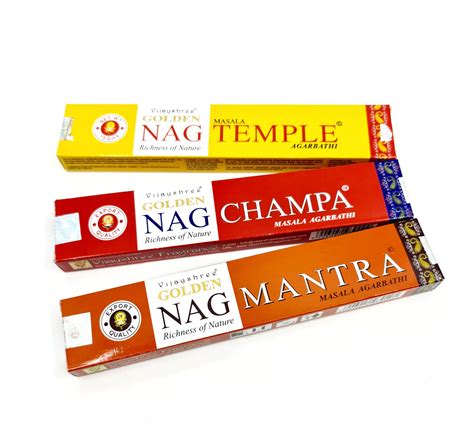 Golden Nag Champa Incense Sauna Hats