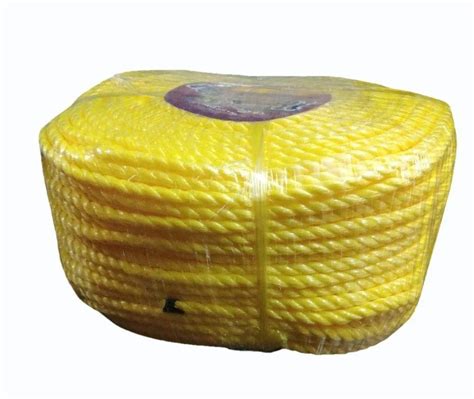 Yellow Nylon Polypropylene Rope For Rescue Operation Mm At Rs