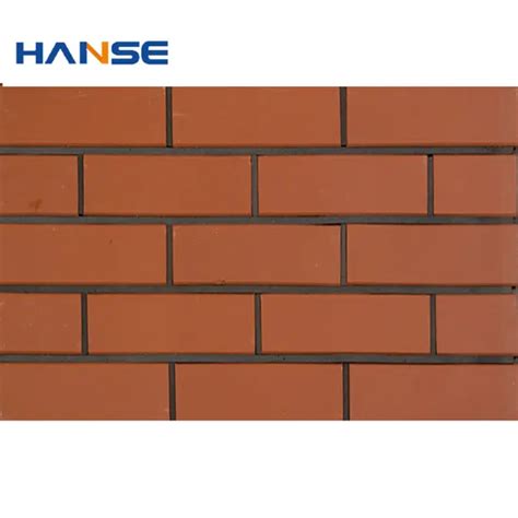 Russia Villa Design Terracotta Clay Bricks Veneer Kiln Wall Panels