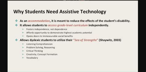 Using Assistive Technology For Your Struggling Readers Edweb