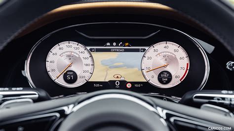 Bentley Continental GT Mulliner | 2023MY | Digital Instrument Cluster