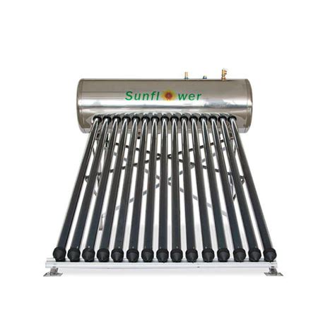 L Integrated High Pressurized Solar Hot Water Heater With Heat Pipe