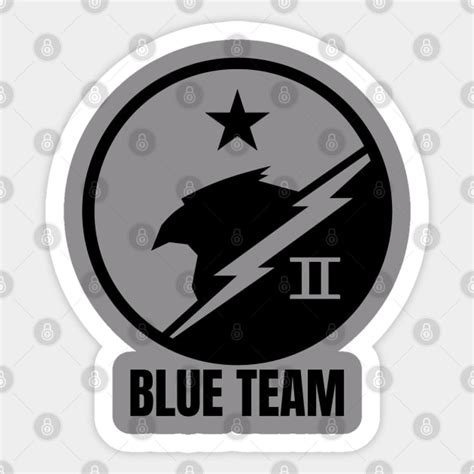 Halo Blue Team Halo Sticker Teepublic